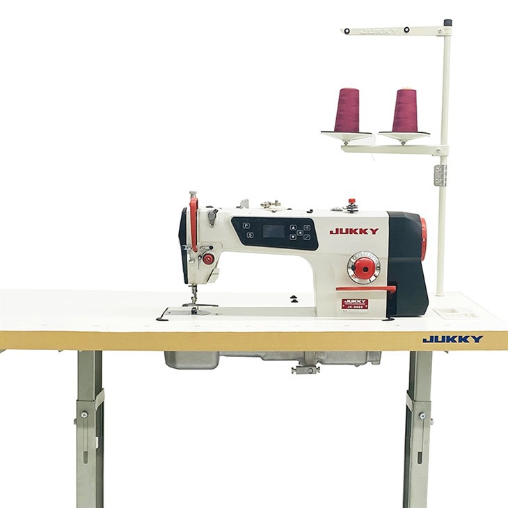 Meaisín Fuála Tiomántán Díreach Lockstitch Tionscail Le Uath-Scamhadh Snáithe